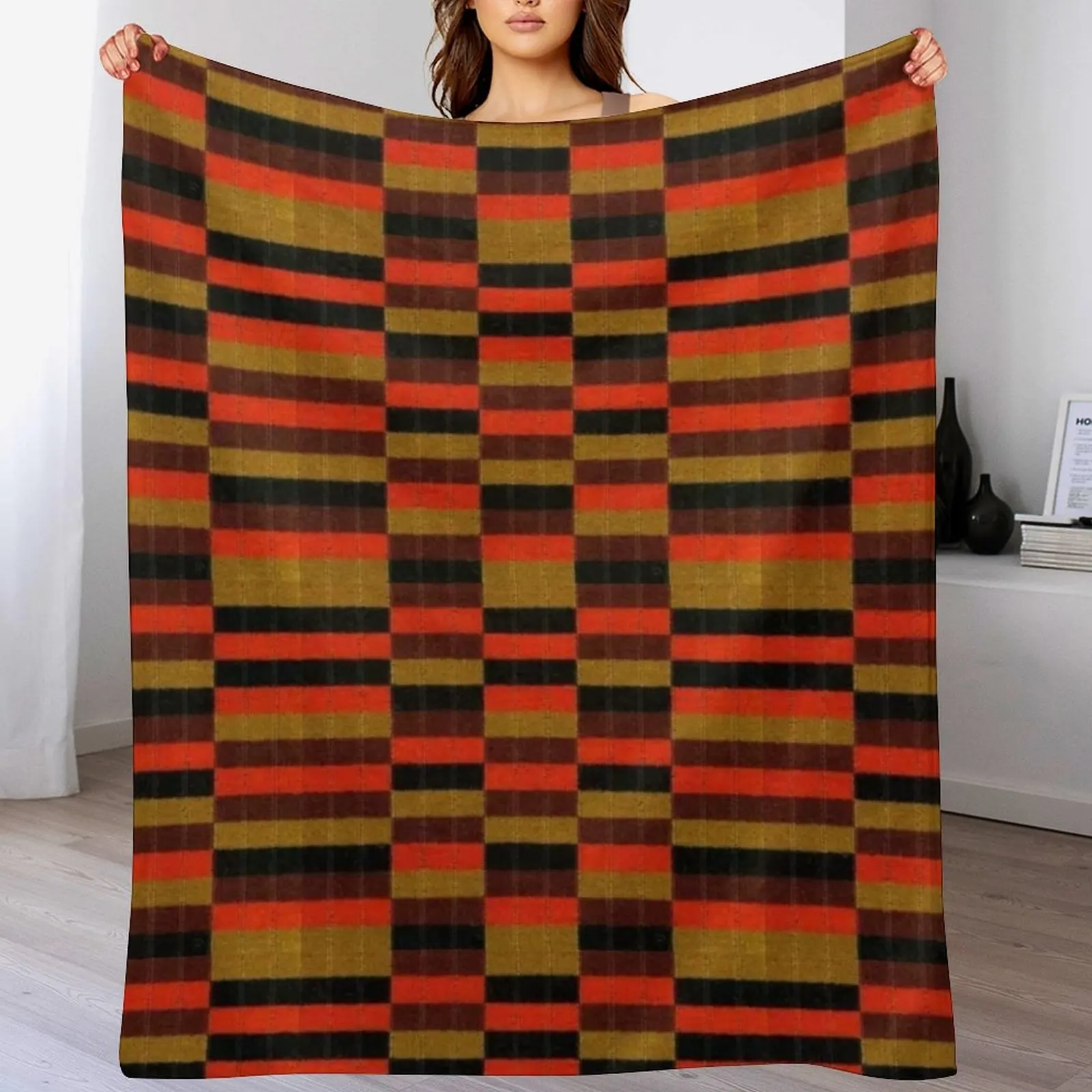 

DISTRICT LINE MOQUETTE SEAT COVER Throw Blanket Stain Resistant Cozy Warm Blanket