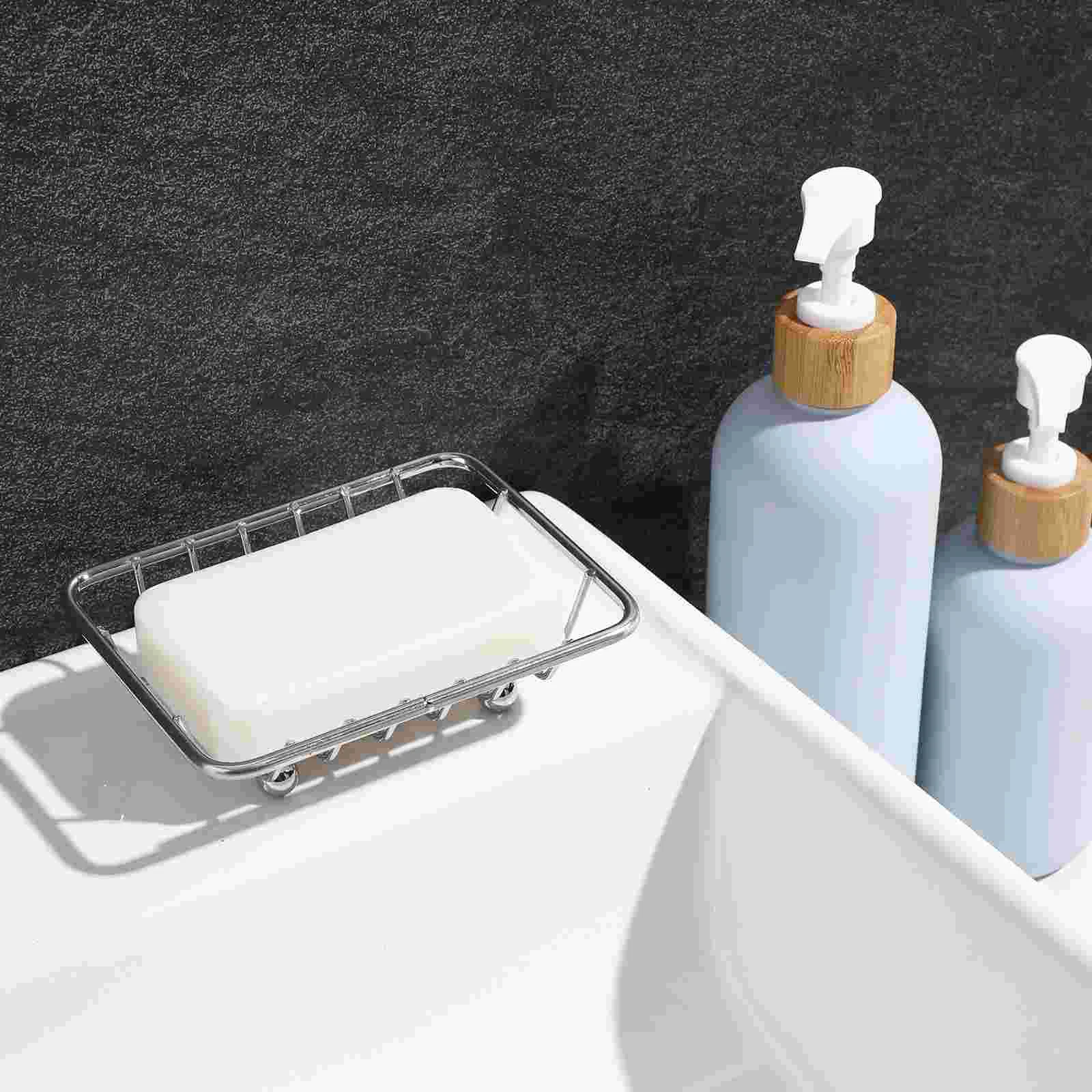 Seifenhalter, selbstentleerender Badbehälter, Gesichtsschwamm für Dusche, Make-up-Tablett, Reiseetui, Gesicht