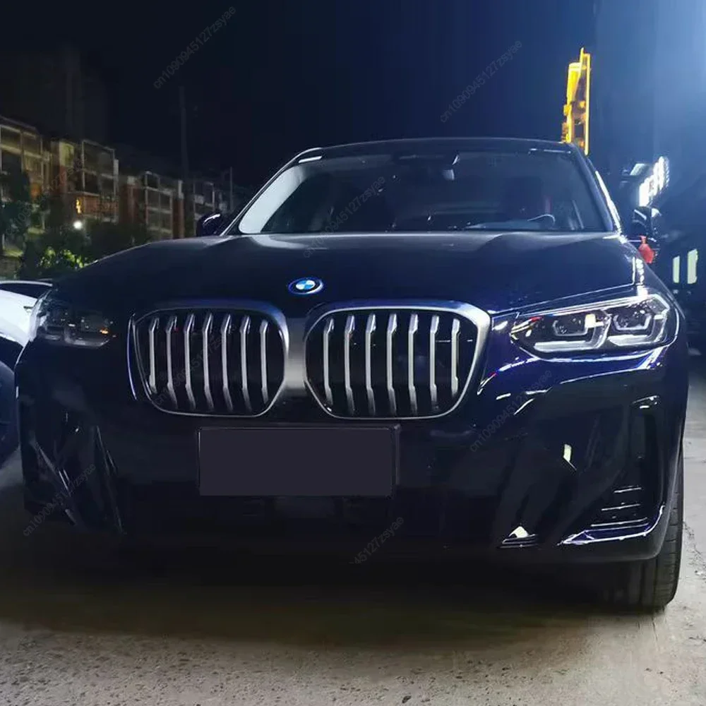 

Car Front Kidney Grill Grille Racing Grills Grille For BMW G08 iX3 M Style 2020 2021 2022 2023 Single Slat ABS Bodykits Tuning