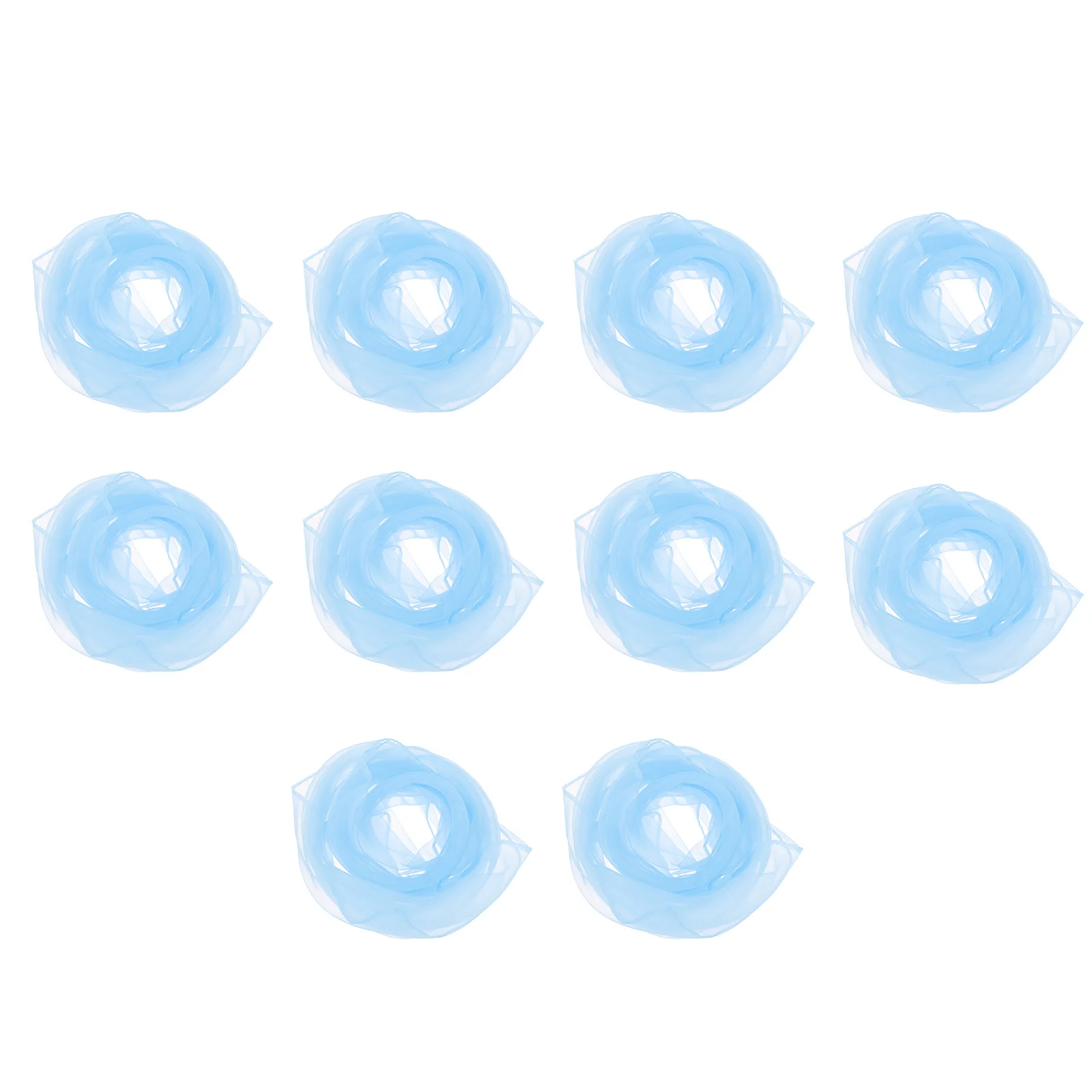 

10pcs Pure Color Silk Scarves Lightweight Thin Breathable Neck Scarves For s Dance Performance Portable Square Veil For Women