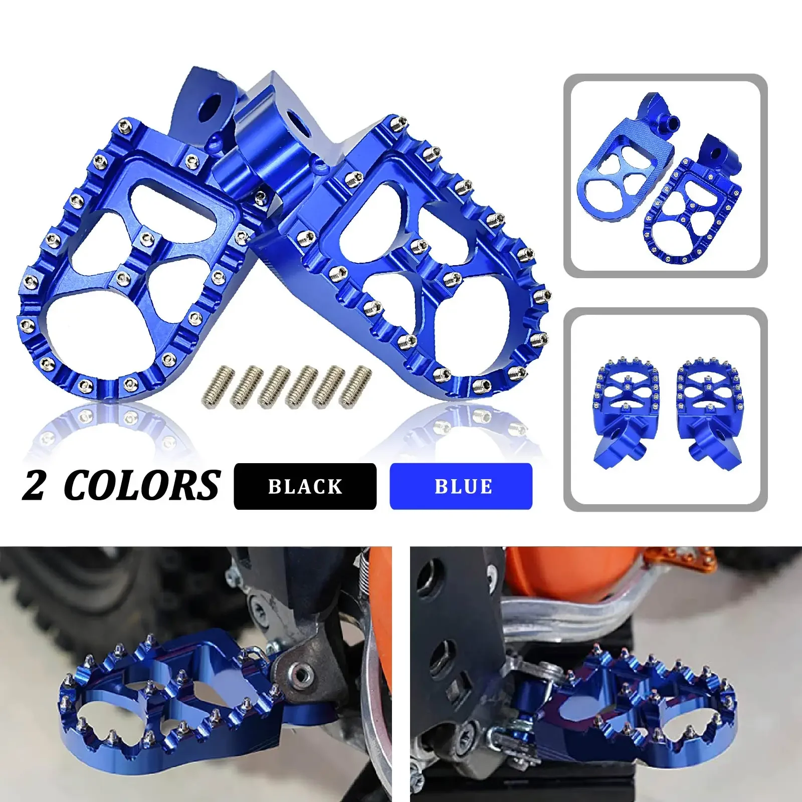 

Foot Rests Pegs Footpegs For Yamaha WR450F WR250F YZ125 YZ250 YZ125X YZ250X YZ250FX YZ250F YZ450F YZ450FX YZ 125 250 125X 250X
