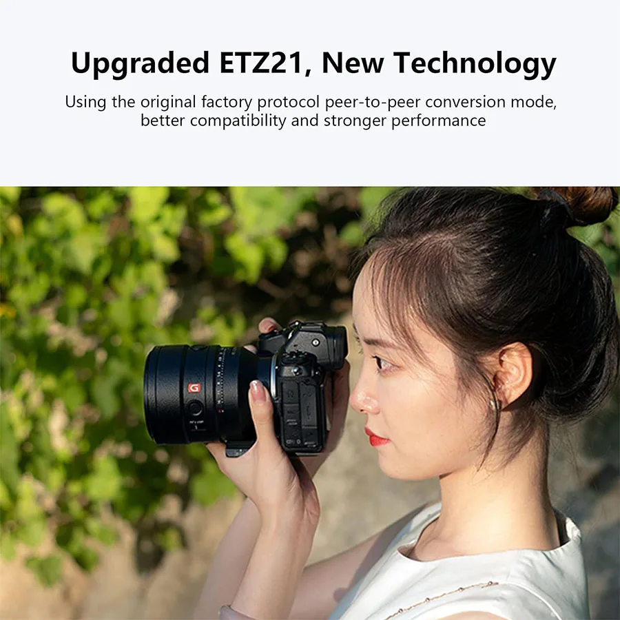 ETZ21 Pro Lens Adapter Mount Megadap FE-Z for Sony E - for Nikon Z Autofocus Adapter