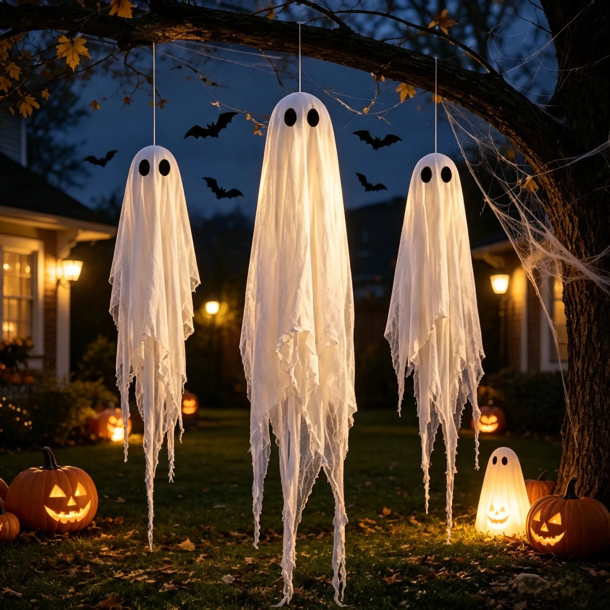 زينة معلقة مضيئة لعيد الهالوين - مراجعة Decor Lighting Pack وسعره