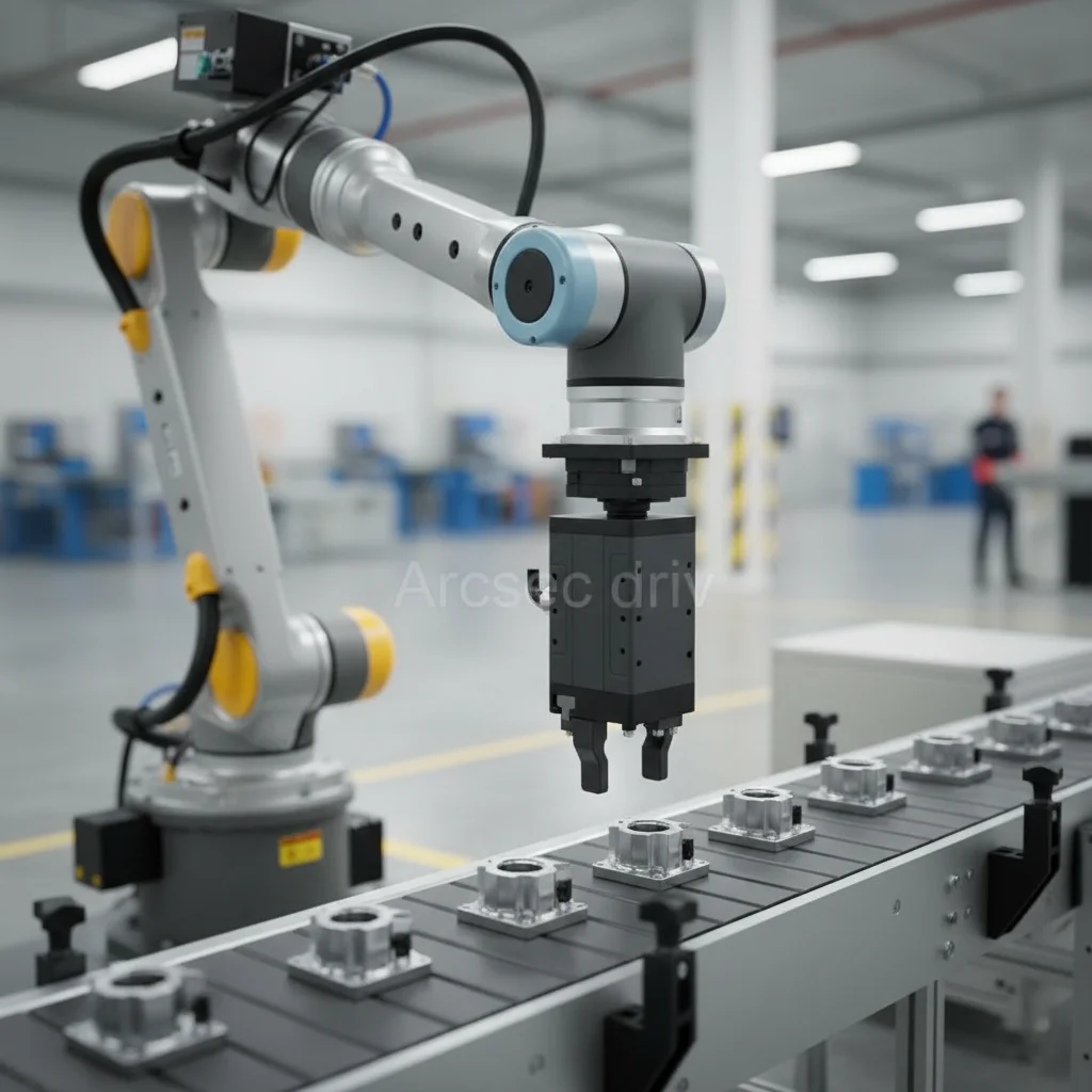 Arcsec Drive Servo Electric Gripper Parallel Two-Finger Force-Control Micro Robot Flexible Industrial Metal Fixture 24V 1 Year