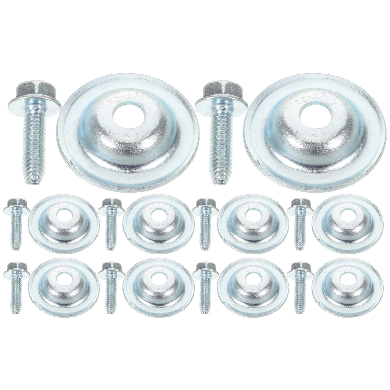 

1 комплект, 1 комплект, крепежные детали для защитной пластины, высокопрочные шайбы, болты, простая установка, аксессуары для квадроциклов UTV, прочная защита под кузовом