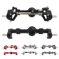 MN99S MN D90 CNC Metal Front and Rear Portal Axle Set 1/12 RC Car Upgrade Parts Accessories