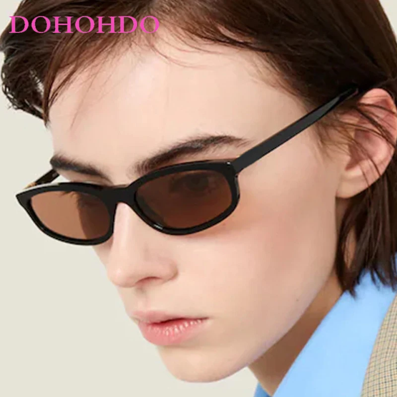 

Fashion Luxury Brand Designer Oval Women Sunglasses Trendy Retro Shades Men Outdoor Travel Sun Glasses UV400 Oculos De Sol Gafas