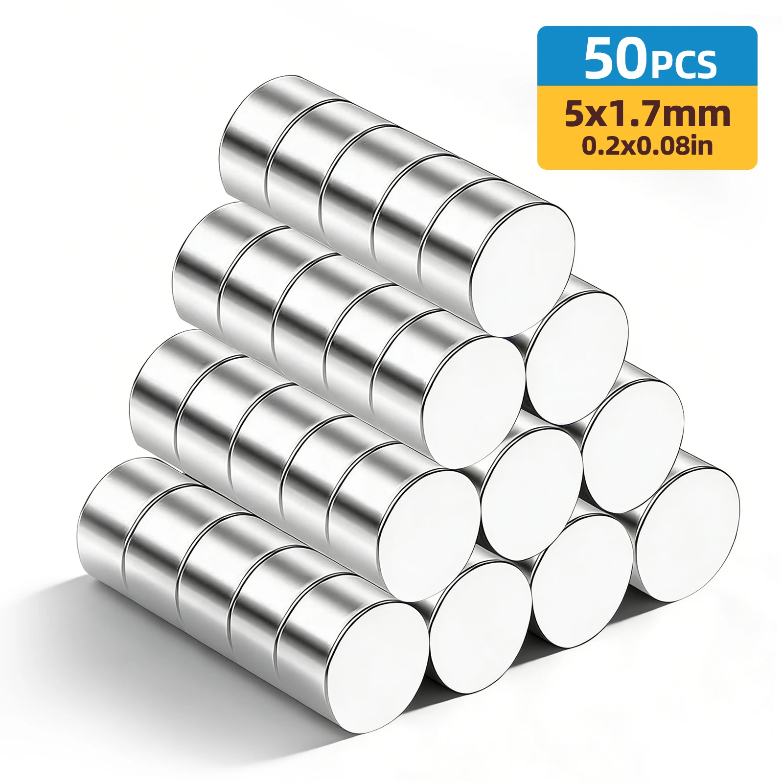 50/100Pcs 5x2mm Superior Magnet 5x2mm  Permanent Small Round Super Powerful Strong Magnetic Magnets Disc 5*2m
