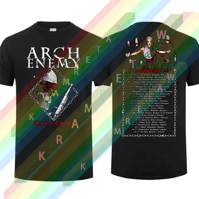 

2025 summer Men T Shirt Casual Archs Ritual T-Shirt Black By Enemy Graphic Summer Short Sleeves 100% Cotton Cool Tee S-3XL
