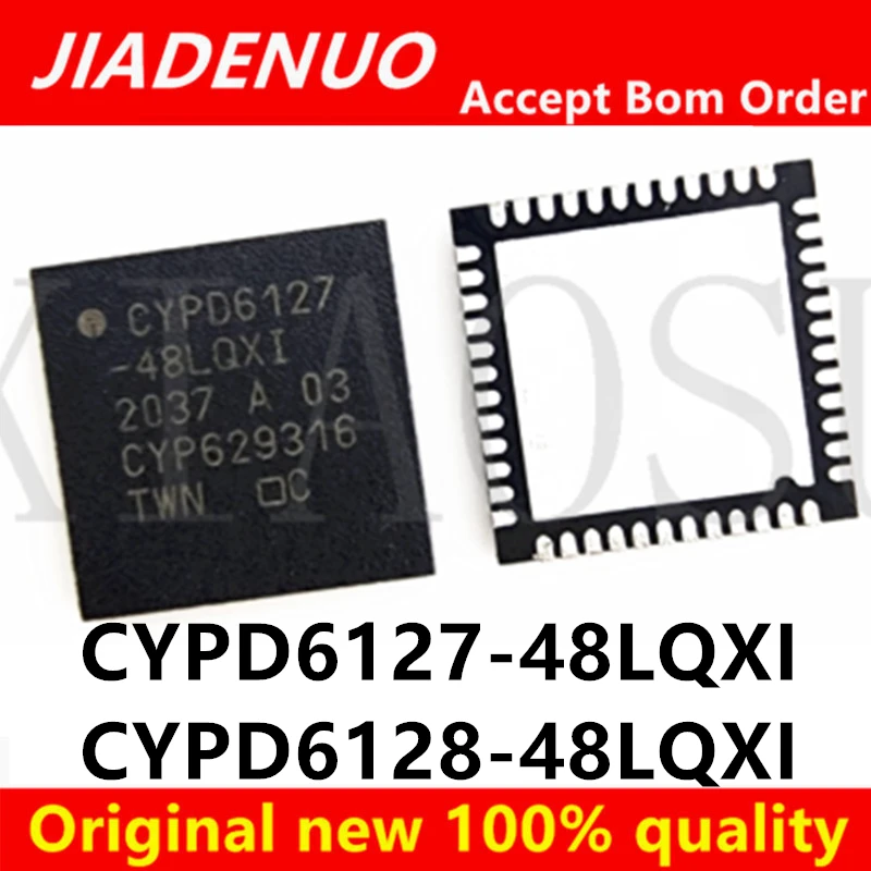 (1pcs)100% New CYPD6127-48LQXI CYPD6128-48LQXI  CYPD6127 48LQXI CYPD6128 48LQXI QFN-48 Chipset