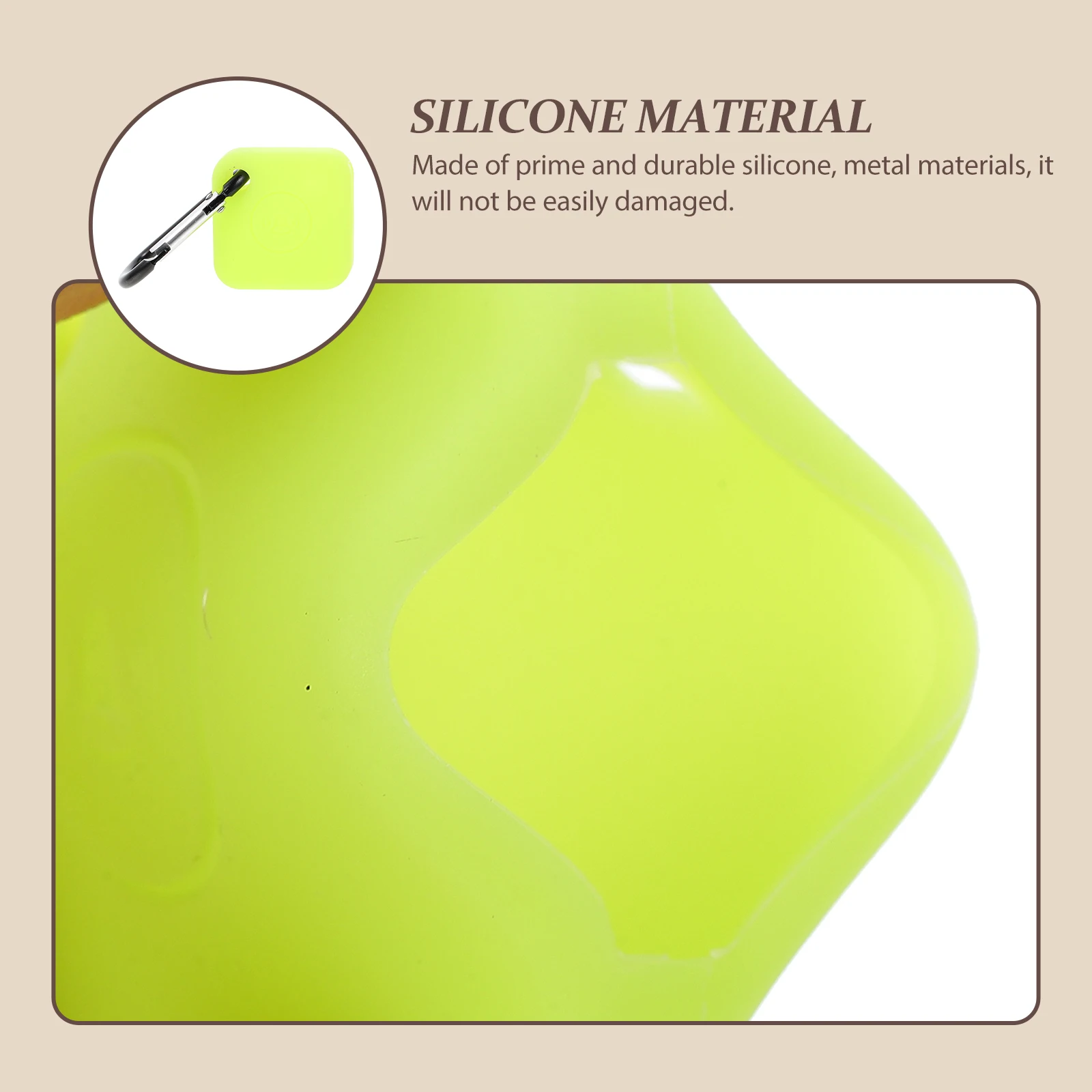 

Silicone Protective Case For Tile Mate Pro Anti-Collision Wear-Resistant Lightweight Durable Pet Collar Keychain Hanging