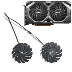 New RX 5700XT GPU Fan PLD09210S12HH 4PIN 87MM for MSI RX 5600 XT MECH, RX 5700 5700 XT MECH Graphics Card Cooling Fan