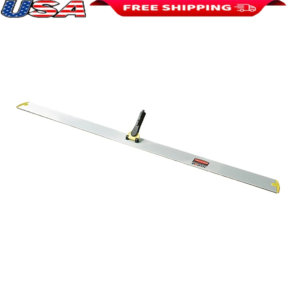 Heavy-Duty Microfiber Quick-Connect Mop Frame 59 inch Industrial Cleaning Easy Maneuvering Corner Access Durable Aluminum Design