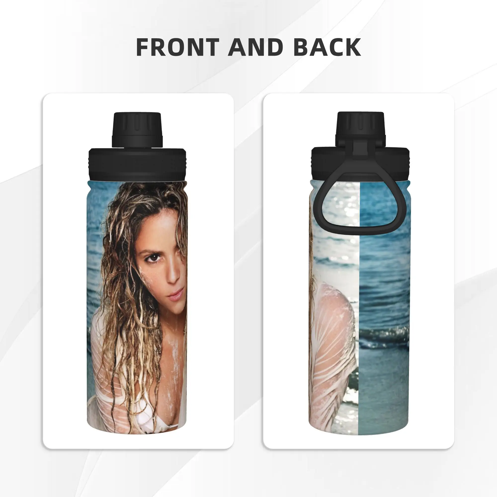 Singer S-Shakira 18OZ Sports Insulated Kettle  Thermal Cup Vacuum Flask Car Mugs Water Bottle