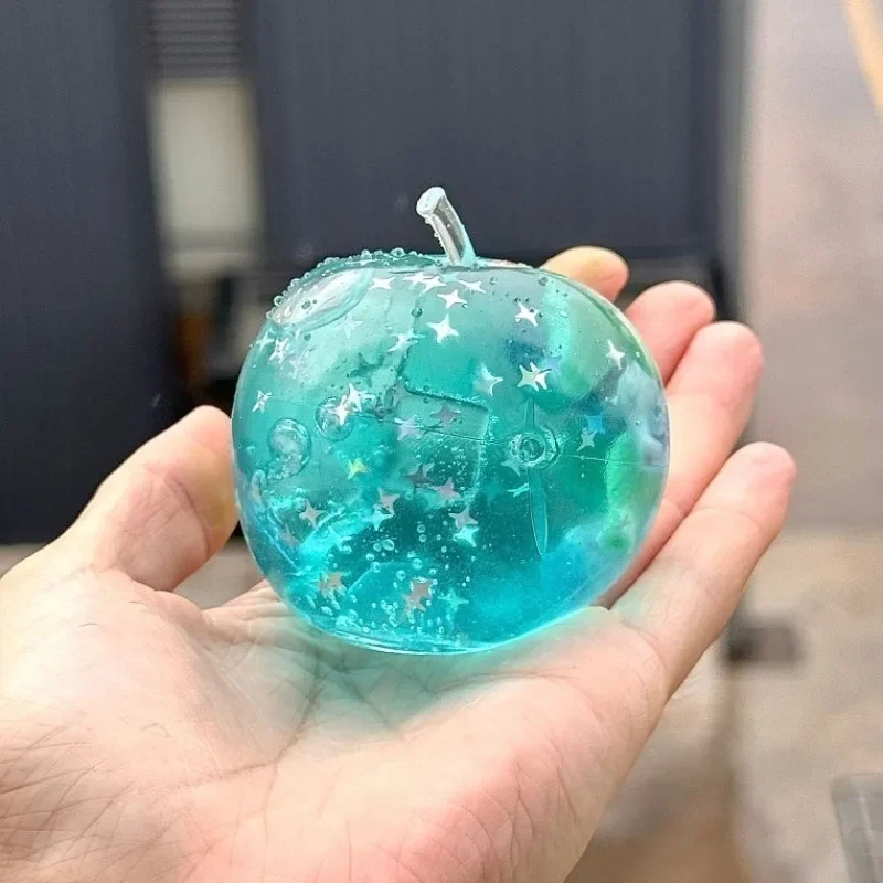Mochi Ocean Squishy Squeeze Toy Slow Rebound Shell Apple Stress Fidget Maltose Decompression Anti Stress Toy for Friend Gift