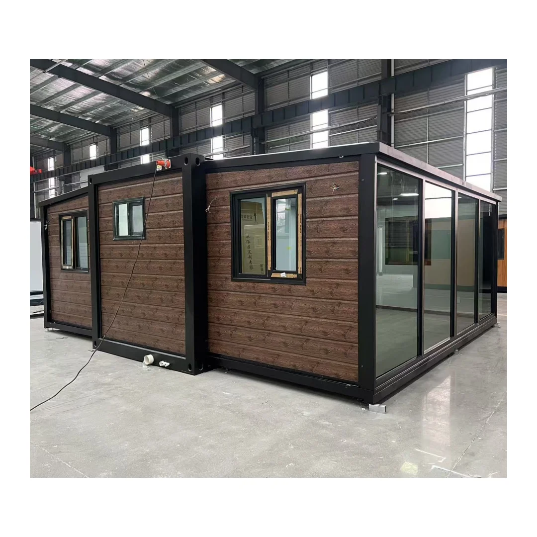 Customized 20' Shipping Container Folding House Prefabricated Container Houses Ready To Living 2 Bedroom Mobile Home