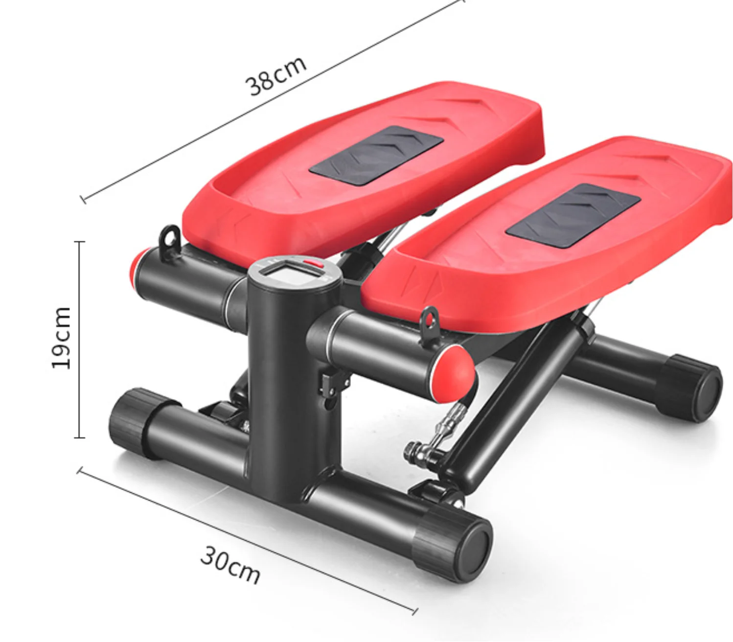 Steel Under Desk Elliptical Machine Exercise Pedal with Leg Stability Multi-Function Exerciser Home Use Indoor Fitness Equipment
