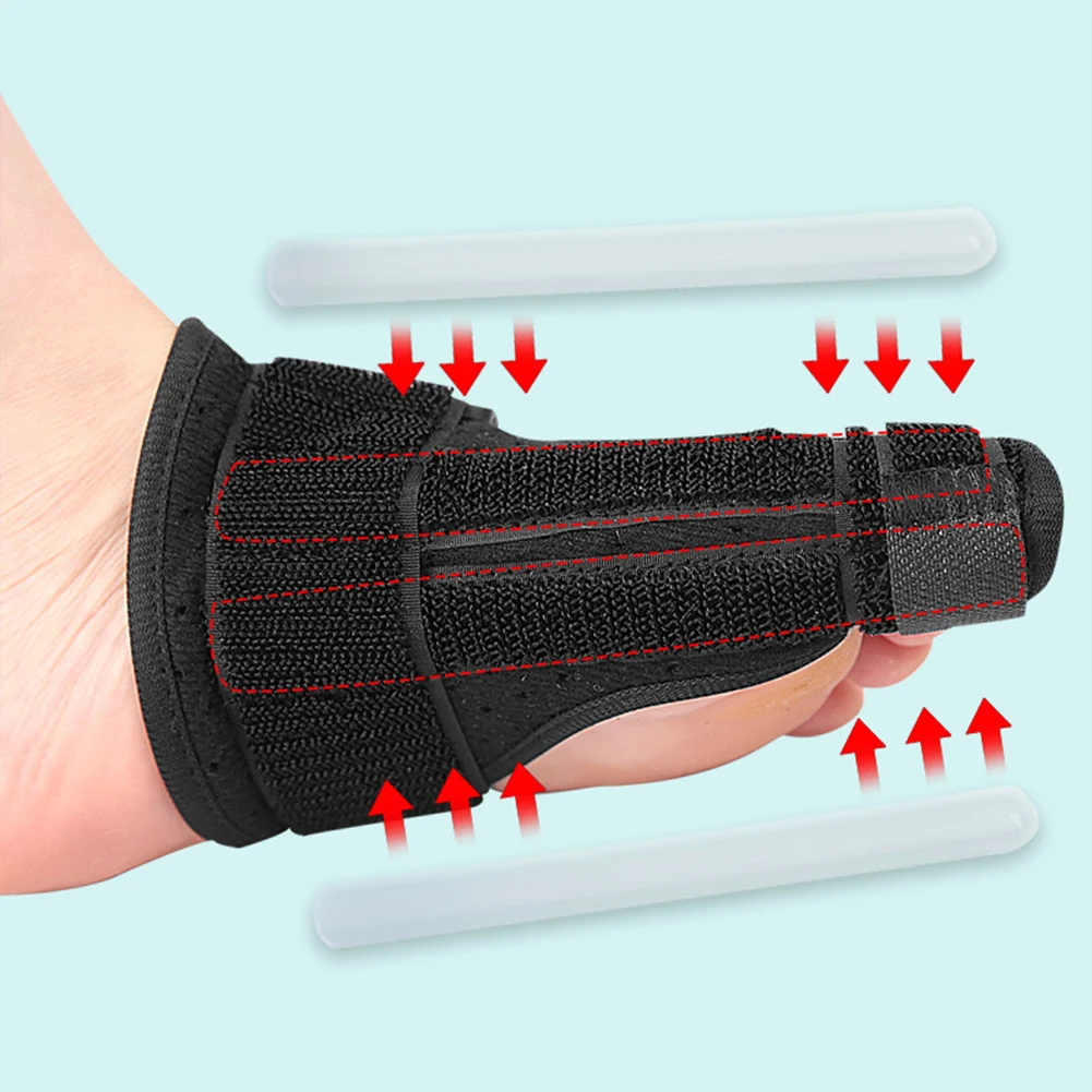 مصحح الورم جبيرة الورم مريح كبير اصبع القدم مستقيم تنفس أروح الجبيرة مصحح لتصحيح إصبع القدم الكبير #3