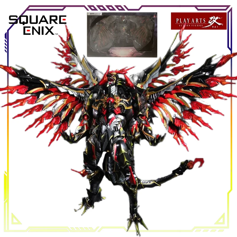 

SQUAREENIX оригинальная серия PLAY ARTS модифицированная серия Bahamut аниме фигурка модель игрушки подвижная модель украшения подарки для мальчиков