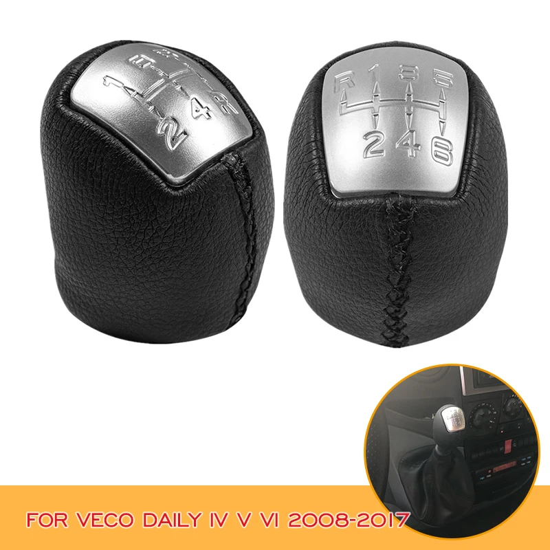 For IVECO DAILY IV V VI 2008 2009 2010 2011 2012 2013 2014 2015 2016 2017 5/6 Speed Top-Car Gear Shift Stick Knob Shifter Head