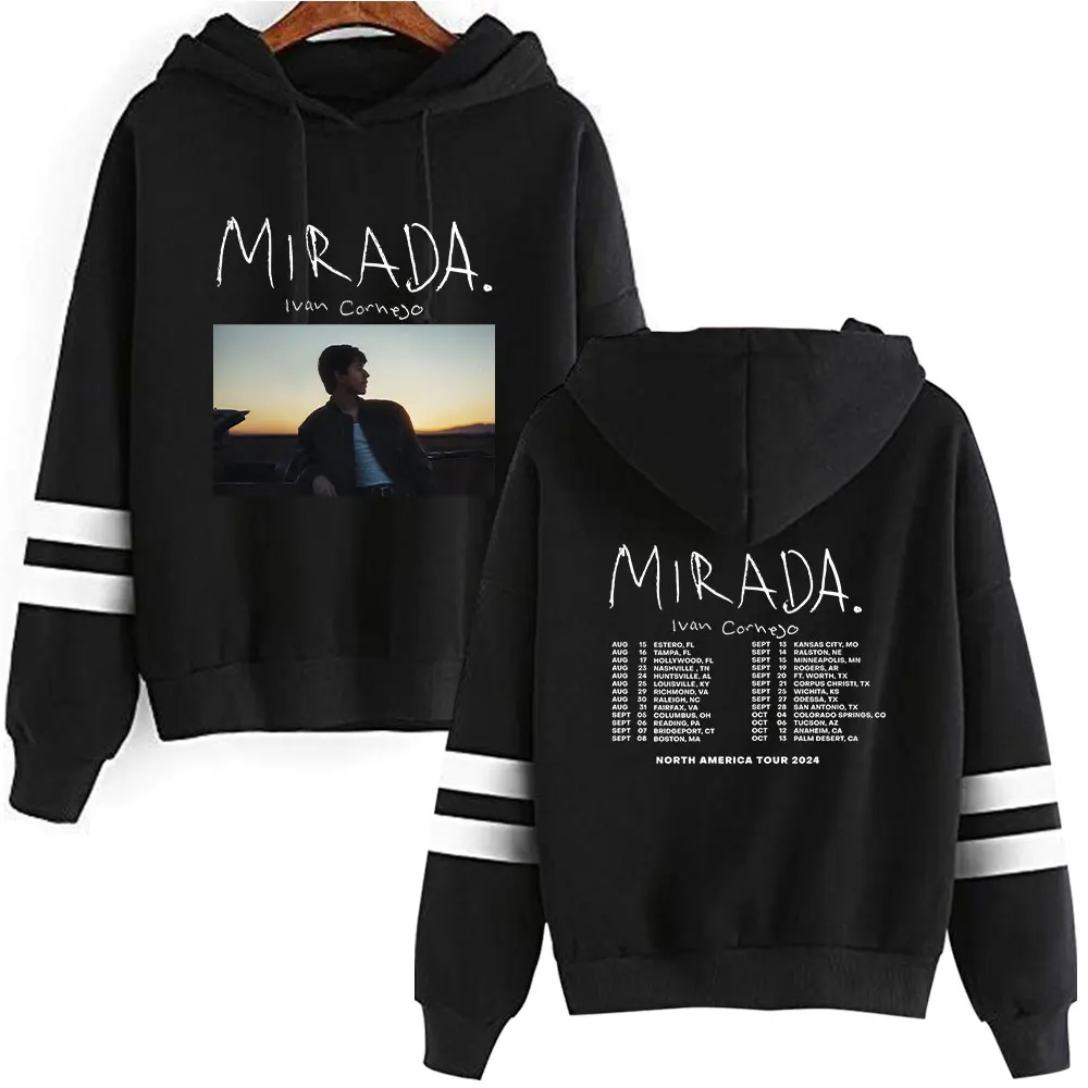 Ivan Cornejo Mirada Tour 2024 Pullover Hoodie Women Men Hooded Sweatshirt Fashion Long Sleeve Tracksuit