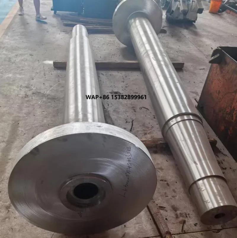 Customizable Stainless Steel High Temp Alloy Forged Large Generator Shafts for Wind Turbines Premium ASTM Forging Services
