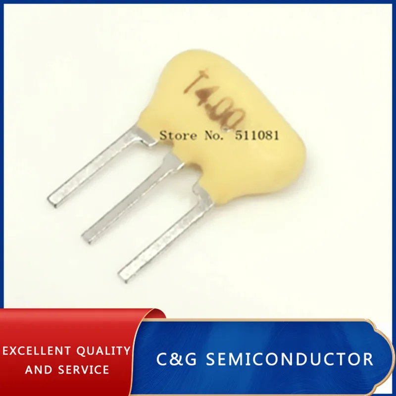 10pcs Ceramic Resonators ZTT 4MHZ 4.000MHZ 4M 3P DIP-3