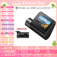 70mai Dash Cam A200 2'' LCD Screen 70mai A200 Car DVR1080P Auto Recorder 24H Parking Support 130° FOV Dual-channel Record