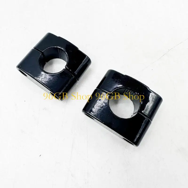 96GB 22mm Handlebar Mount Clamp Pair Split Two-Bolt Bar Mount with Hardware for Garage Repair and Vehicle Service Work