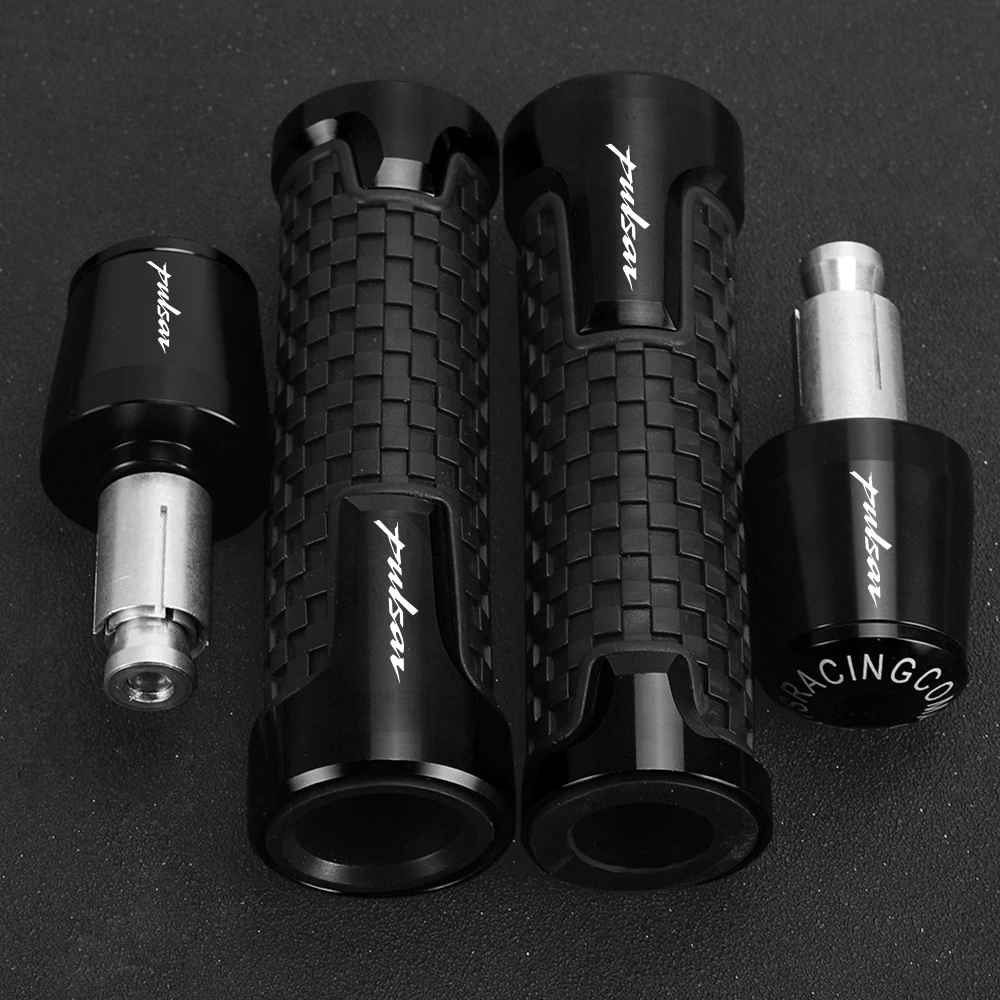 For Bajaj Pulsar 200 NS/200 RS/200 AS 250 NS200 RS200 200AS 180 N250 Motorcycle Accessoreis Handlebar Grips Handle bar Ends Plug