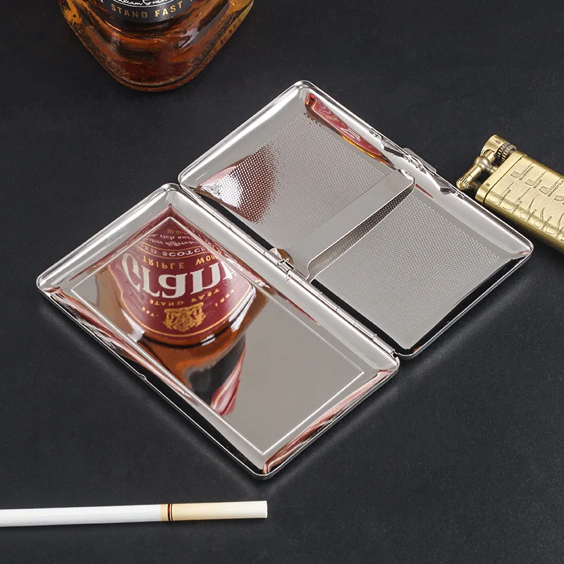 Metal Cigarette Case Holds 11 Cigarettes for Cigarettes 120MM Extra long cigarette case with enlarged