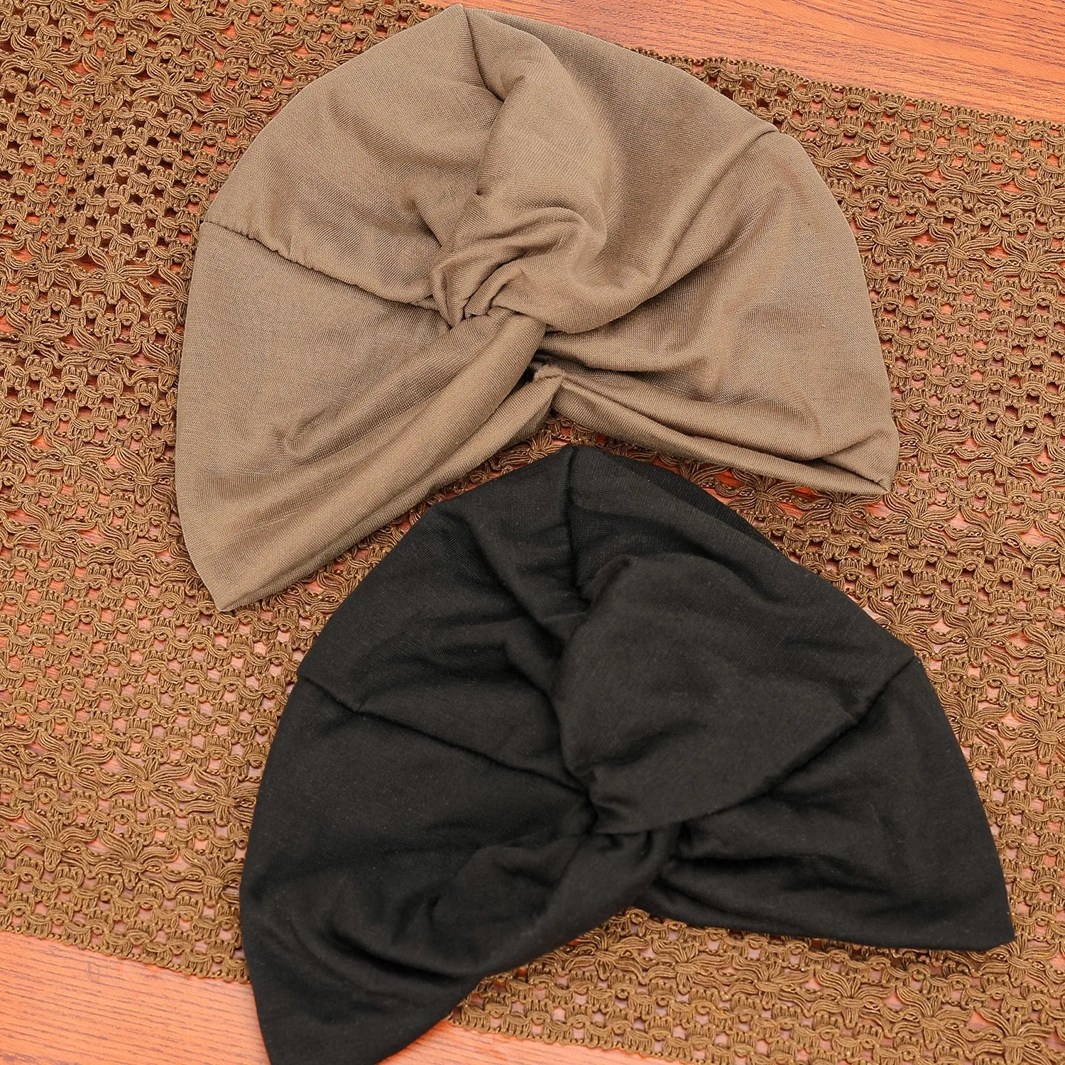 

Fashion Women Pleated Inner Hijab Tube Muslim Hijab Cap Bonnet Plain Islamic Underscarf Breathable Jersey Undercaps Headband