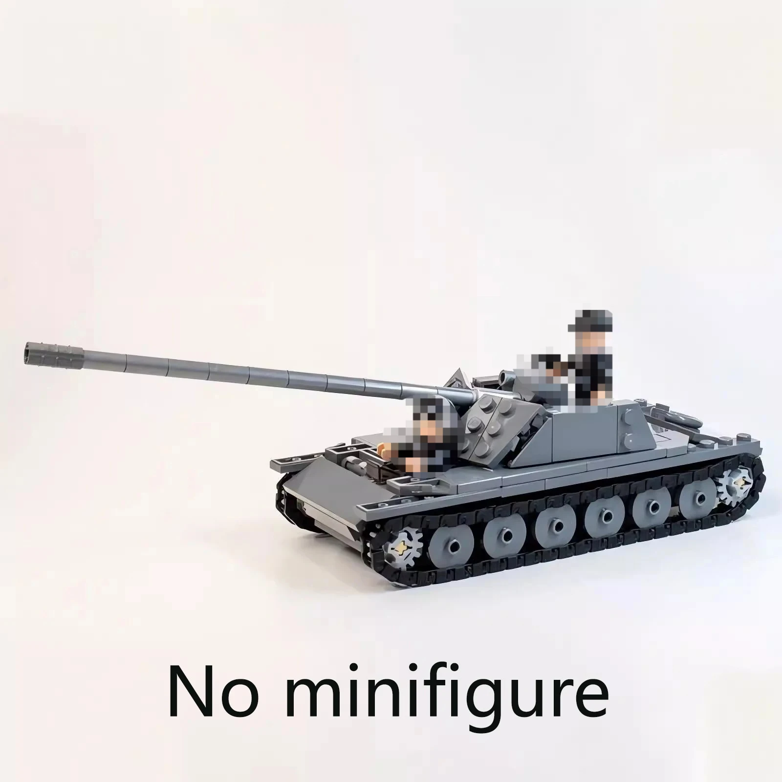 Militärisches Angriffskampffahrzeug Bausteine MOC Selbstfahrende Artillerie Panzermodell Kinder Puzzle Spielzeug Geburtstagsgeschenk für Jungen – Detail 5