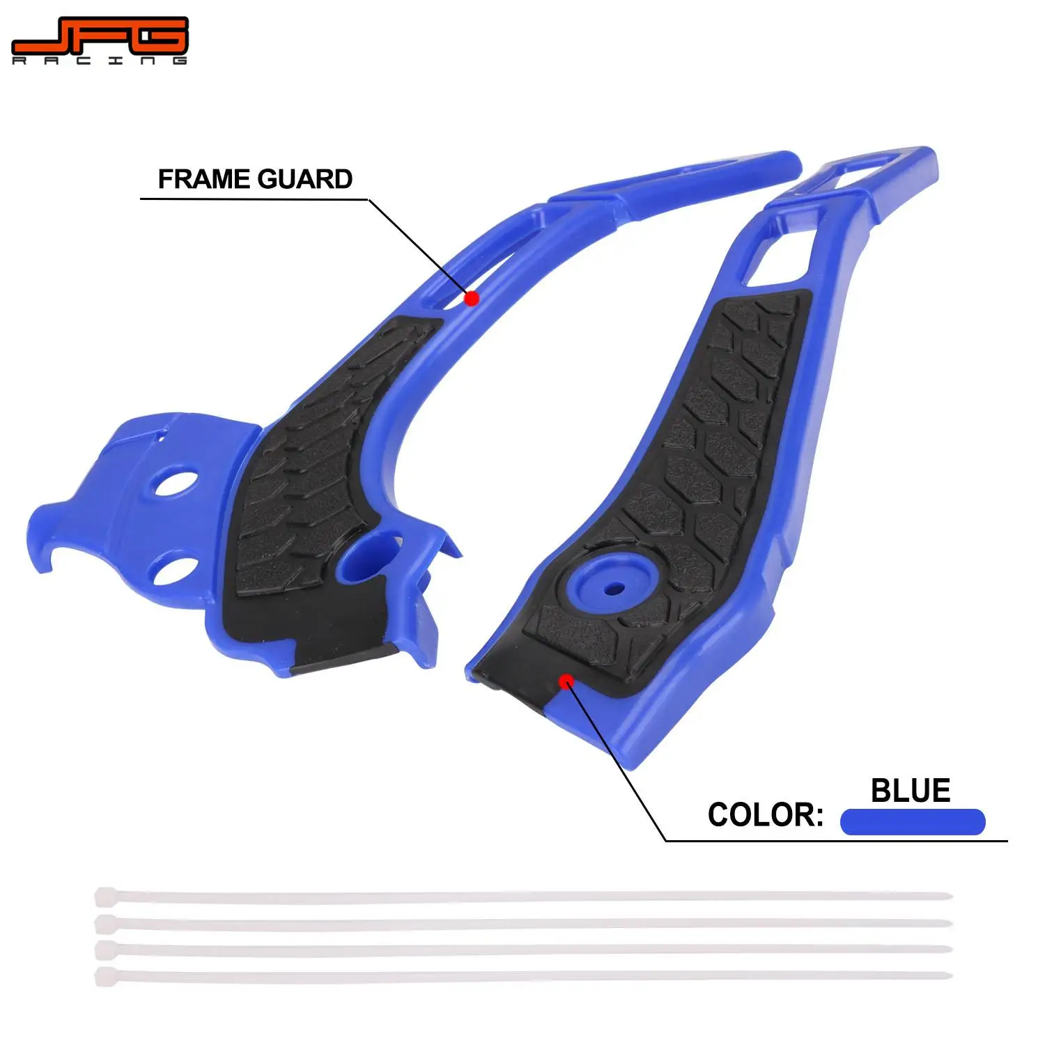 X-Grip Frame Guard Protector Cover For Yamaha YZ125 YZ250 2005-2022 YZ250X 2016-2022 WR125 WR250 2006-2021