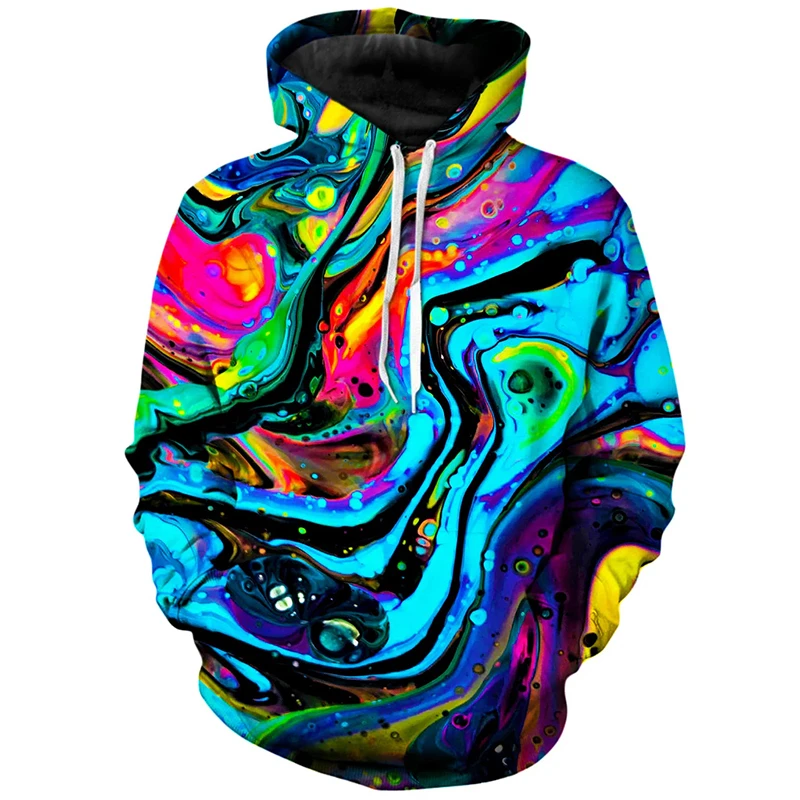 New Hoodies Sweatshirt Men's Hoodie 3D Printed Harjauku Graphic Pullover Oversized Tops Male Loose Vintage Clothes Hot Salt Coat