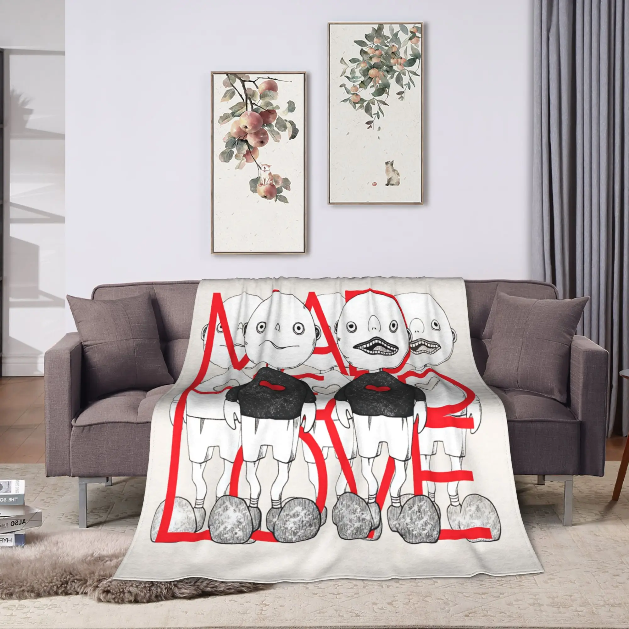 Japan Singer K-Kenshi Y-Yonez Blanket Quality Warm  Bedding Throws Winter Kids Outdoor Comfortable Bedspread