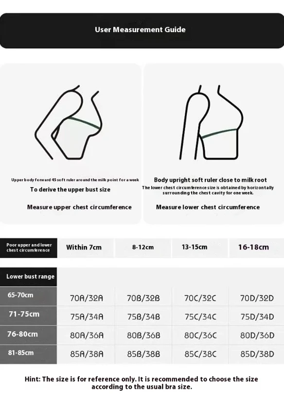 Francouzská trojúhelníková podprsenka bez jizev, dámské spodní prádlo, tenká, proti povisání, pohodlná tkanina bez ocelových kroužků - náhled 6