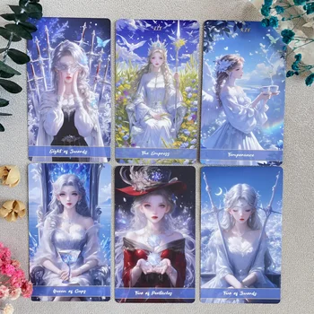 Original Genuine High Quality Oracle Divination Deck Crystal Love Tarot Cards Russian Spanish Elegant Collection Gift Set