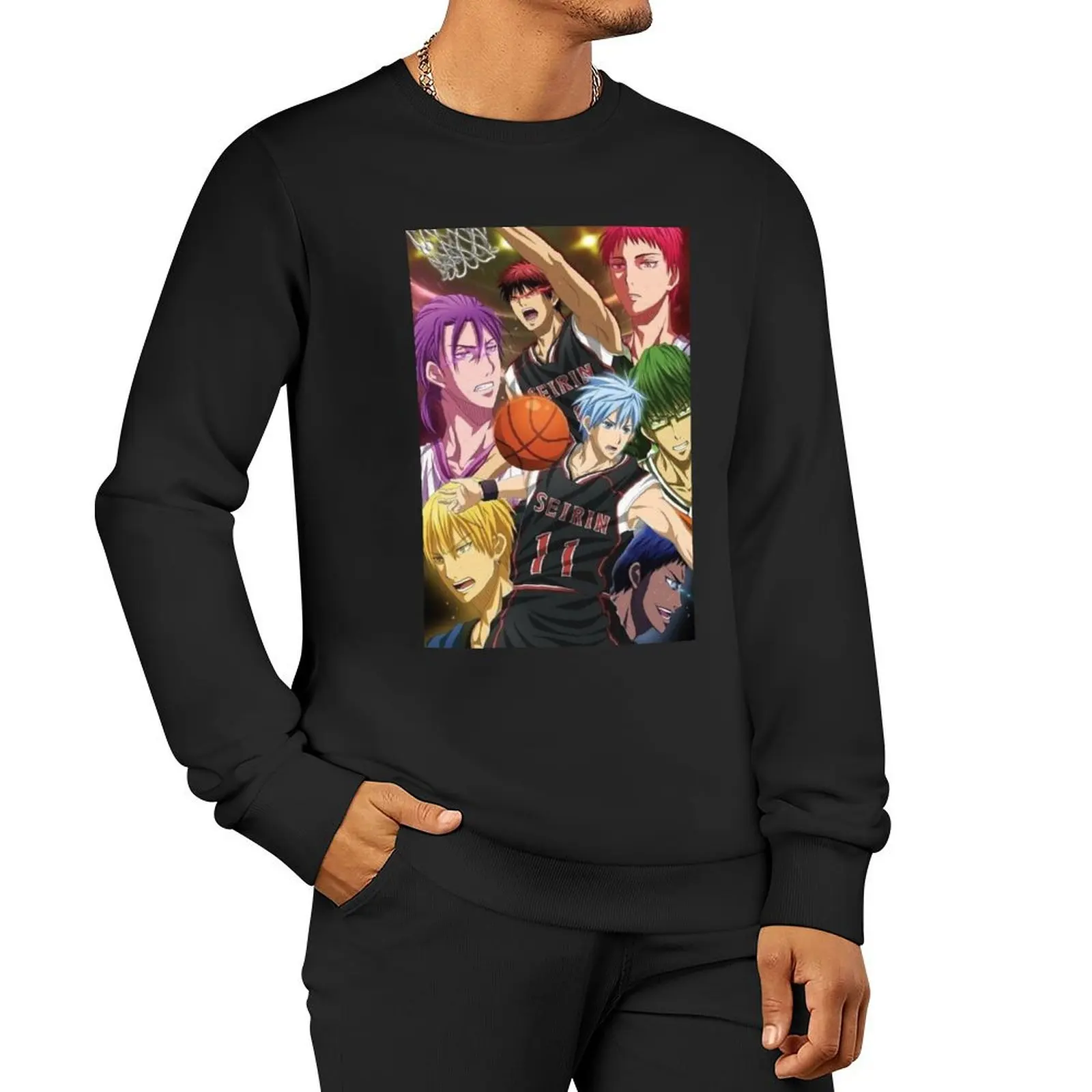 Kuroko No Nasket Pullover Hoodie men's clothes sweatshirt men