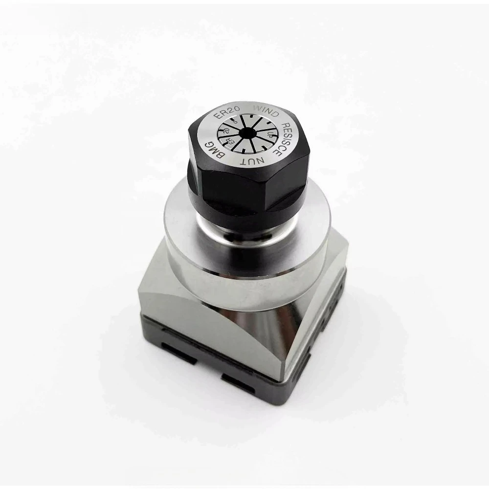 

System 3R Compatible Steel ER20 Collet Chuck Holder | High Precision EDM Mold Making Fixture (HE-R06659.20)