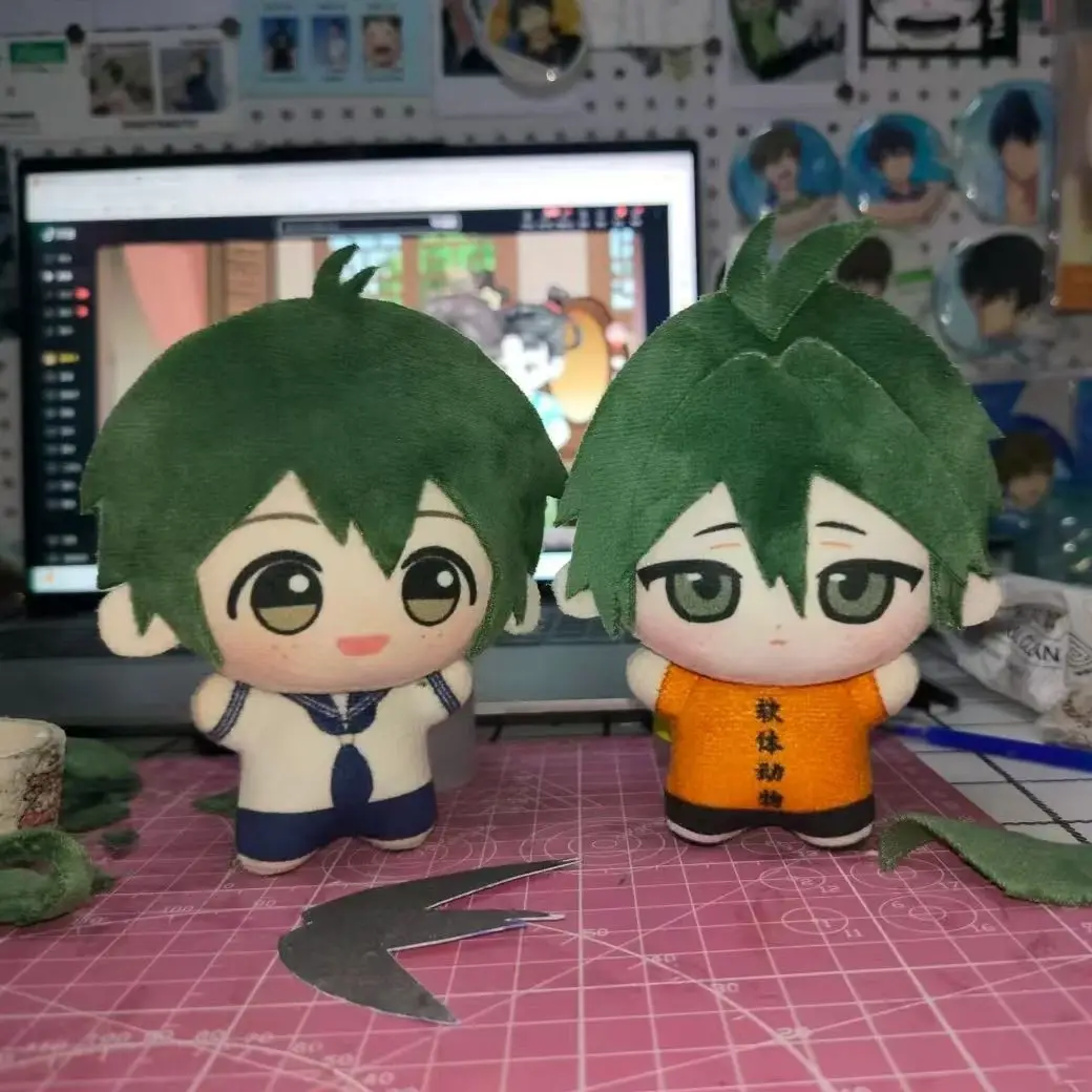 

Anime Haikyuu!! Tadashi Yamaguchi 10CM Plush Doll Toys Pendant Keychain Stuffed Starfish Body Ears Festival for Friends Gift