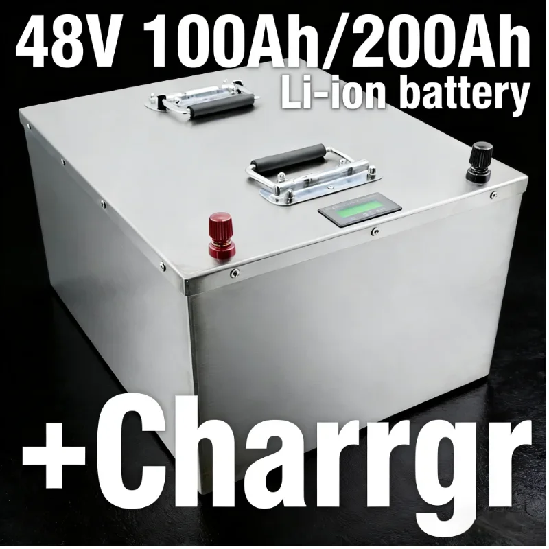 

Deep Cycle 48V 80Ah-200Ah Li-ion Battery System for Solar Panel Inverter 10KW 18KW Forklift UPS Telecom Power Supply