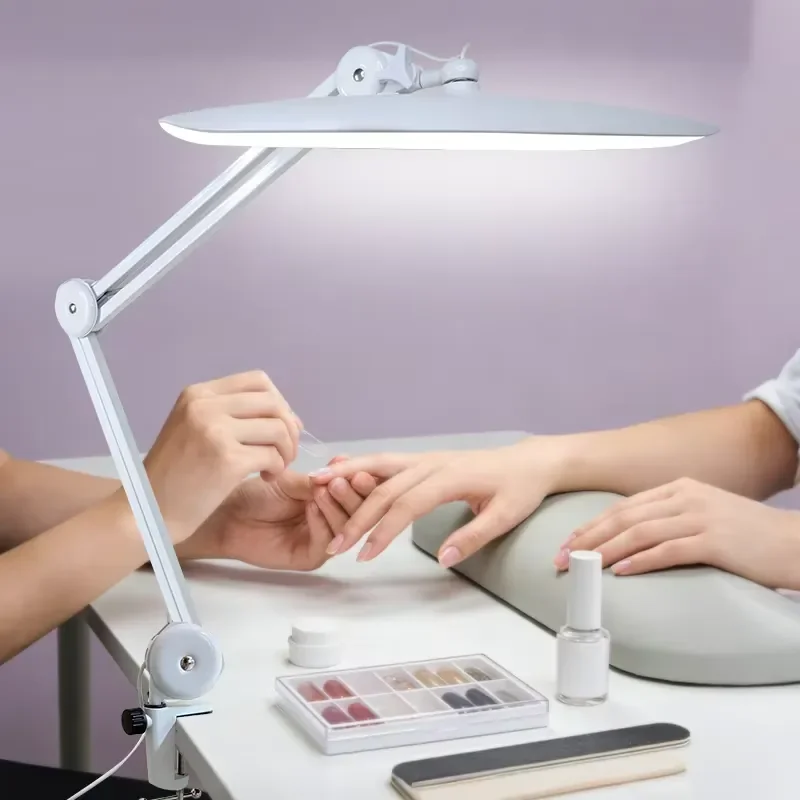 Foldable desktop LED light, shark fill light, long clip eyelash tattoo light, eye protection, consumer electronics