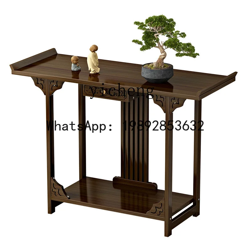

XLL incense case Guan Gong Zhongtang Tai Buddhist niche Buddhist platform Bodhisattva worship platform