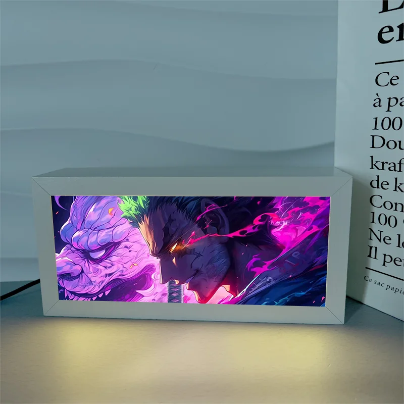 ワンピースルフィコスプレ 16 色ナイトライト絵画フィギュアモデル子供の寝室の装飾おもちゃギフト