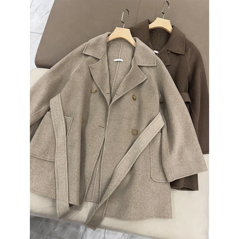 2024 Fashion Cashmere Coat coat Simple style coat warm and comfortable Women's coat casual and comfortable MAX coat