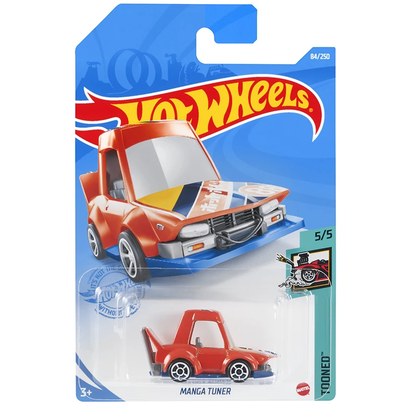 2021-84 Hot Wheels Cars MANGA TUNER 1/64 Metal Die-cast Model Collection Toy Vehicles