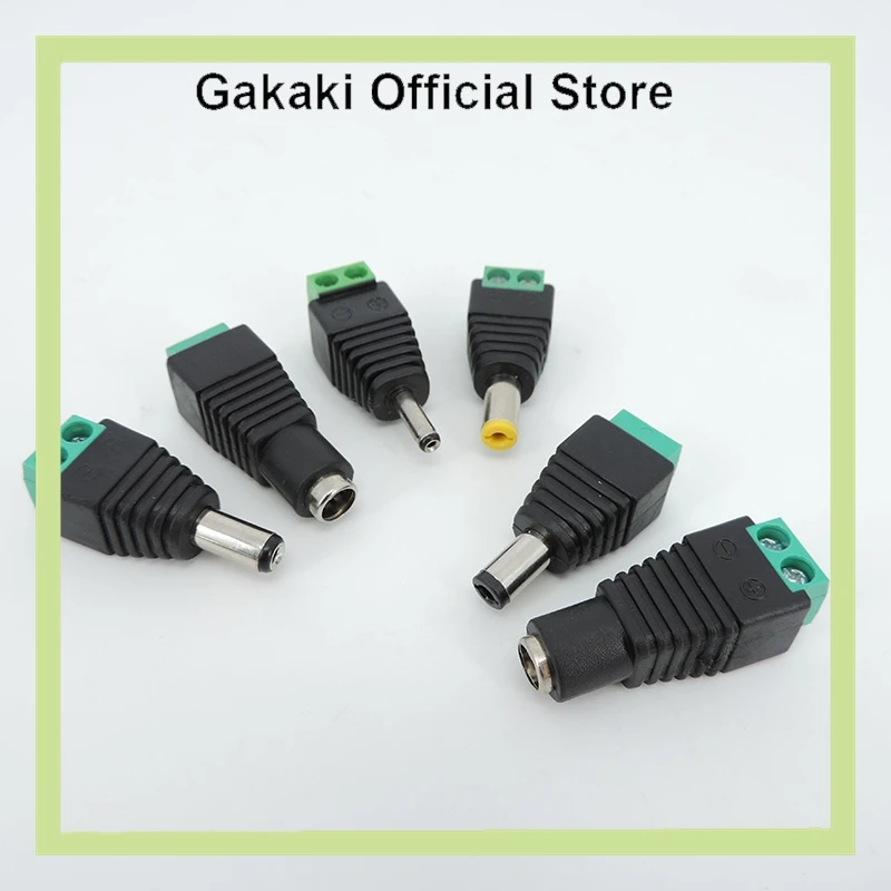 

Разъем постоянного тока «мама-папа» 5,5x2,1 мм 5,5*2,5 мм 3,5*1,35 мм Разъем адаптера питания Светодиодная лента H2