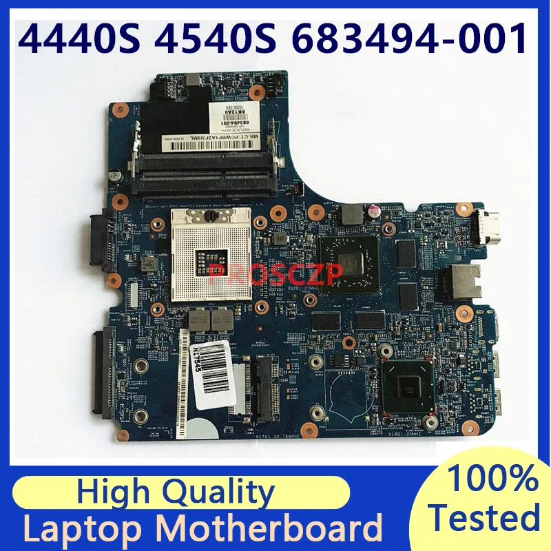 

683494-601 683494-501 683494-001 Mainboard For HP 4440S 4540S 4740S 4441S Laptop Motherboard 216-0833002 HM76 100%Full Tested OK