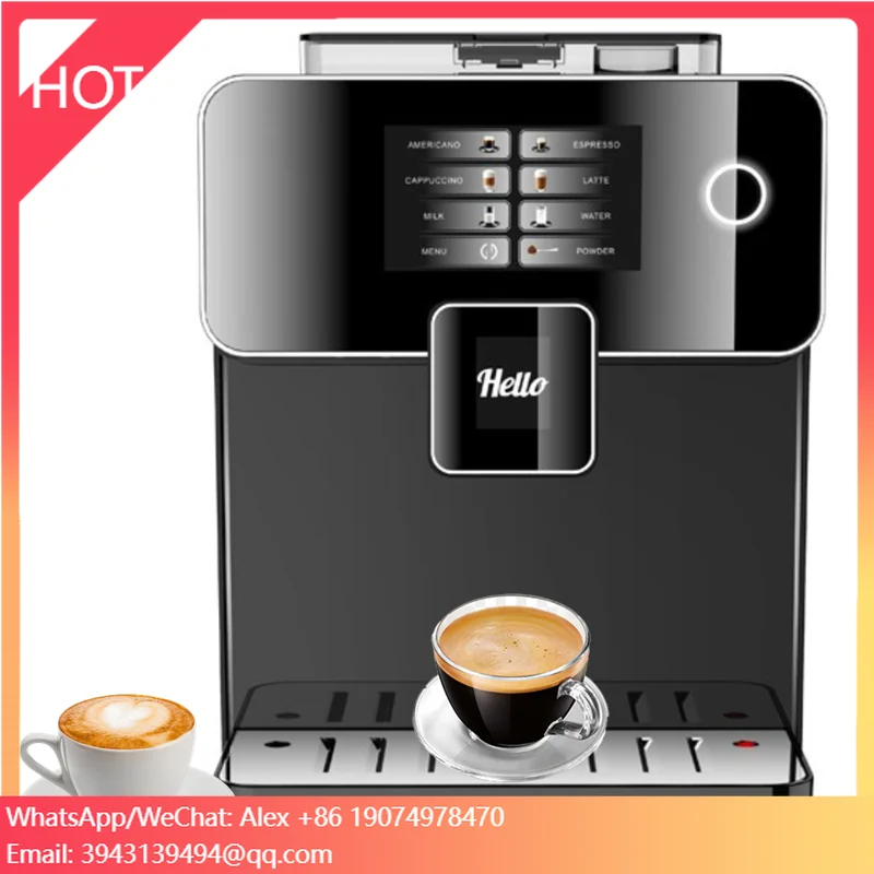 Fully Automatic Cappuccio Or Latte-esspresso Making Machine Commercial Coffee Maker Automatic Coffee Machine With Grinder Prices